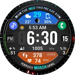 Digital Sport watchface NTV401 icon