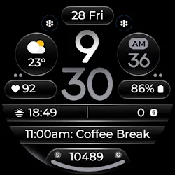 OMG 345 Digital Watch Face icon