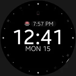 Battery v2 Digital watch face icon