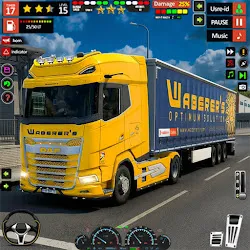 Euro Truck Drive Cargo Sim icon