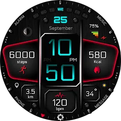 A410 Neon Watch Face Wear OS icon