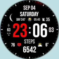 Super InfMod  watch face icon