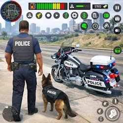 Police Bike Chase Cop Games 3D icon