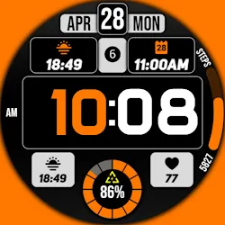 Digital Watch Face MB399 icon