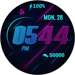 Pixel Beam Watch Face icon