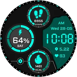 Digital Lumetric Watch Face icon