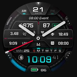 MD294 Analog watch face icon