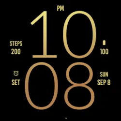 Beauty Sand Light Watch Face icon