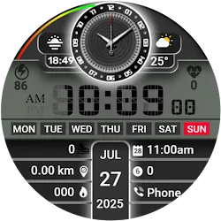 SY18 Watch Face for Wear OS icon