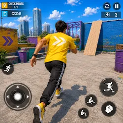 Rooftop Parkour Going Up icon