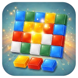 Symmetry: Block Pattern Puzzle icon