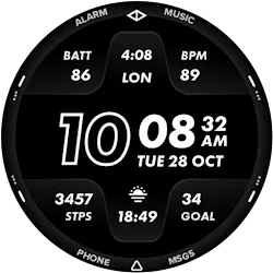 Stratos: Digital Watch Face icon