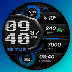 DX102 Digital Watch Face icon