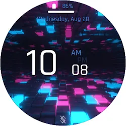 BFF33 - Animation Neon Cubes icon
