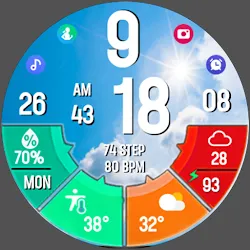 N-SPORT530 Digital Watch Face icon