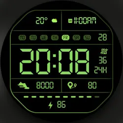 DADAM41: Retro LCD Watch Face icon