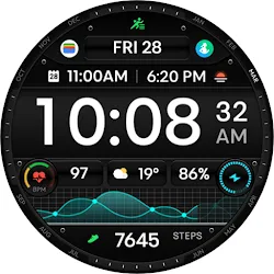 TVV Sport 7 Digital Watch Face icon