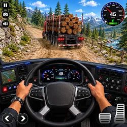 US Real Truck Driver Game 3d icon
