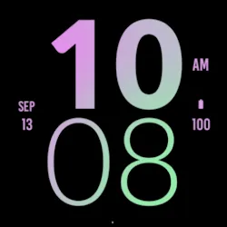 Pink Orchid Large Watch Face icon