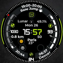 Digital Watch Face CUE124 icon