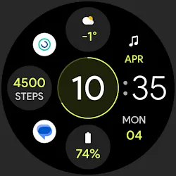 OS 3 Digital: Watch face icon