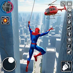 Spider Rope Hero Crime City icon