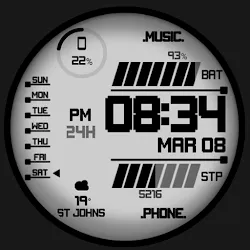 Night 90 - watch face icon