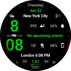 WR 001 Digital Watch Face icon