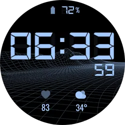Simple Digital Watch Face icon