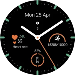 Clear Digits Watch Face icon