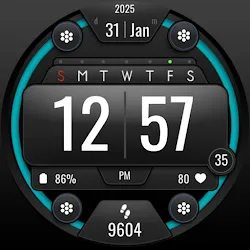MJ166 Clean Digital Watch icon