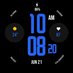 Blue Nation Watch Face icon
