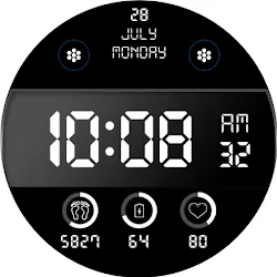 Key WF103 Digital Watch Face icon