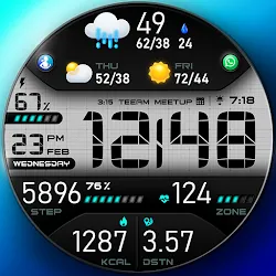 PER43 Digital Watch Face icon