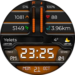 Digital Skrut Watch face icon