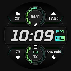 PRADO 91 Digital Watch Face icon