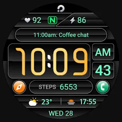 PRADO 61 Digital Watch Face icon