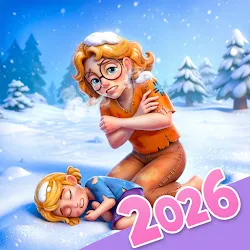 디자인 매치 3D: 집 꾸미기 매치3 게임 icon