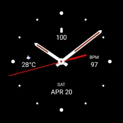 Minimal Analogue Watch Face icon