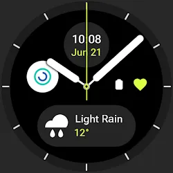Simple Analog: Watch face icon