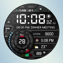 MD321 Digital Watch Face icon