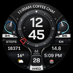 MD334 Digital watch face icon
