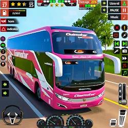 City Bus Simulator Game 3D icon