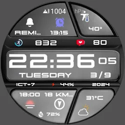 N-SPORT581 Color Digital Watch icon