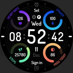 Colorful spin: Watch Face icon