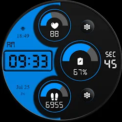 Key WF89 Digital Watch Face icon