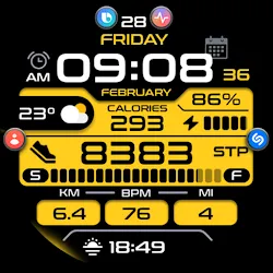 OMG 193 Digital Watch Face icon