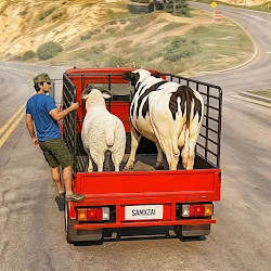 Animal Transport Farm Games icon