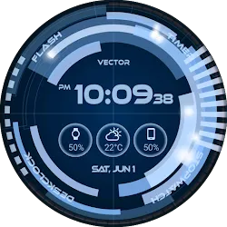 Vector GUI Watch Face icon