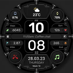 WFP 332 Futuristic watch face icon